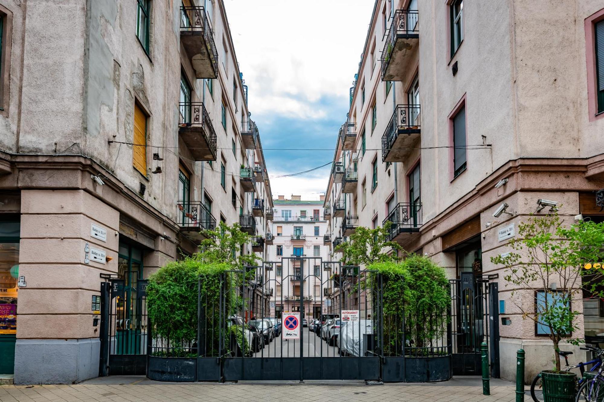 Jungle Aesthetics Downtown Apartman Aircon And Garage Parking Boedapest Buitenkant foto