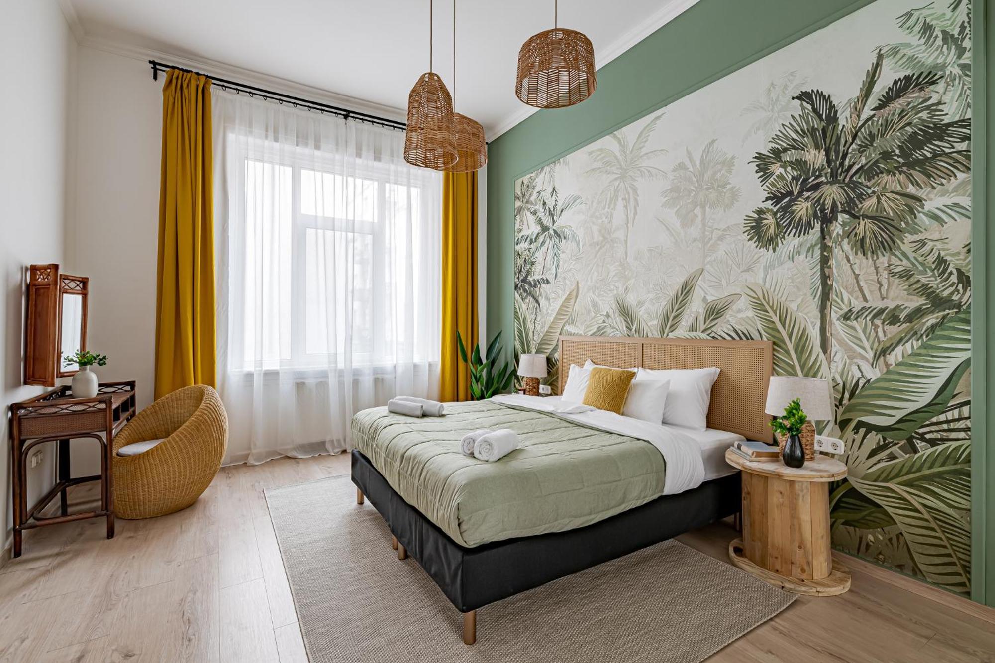 Jungle Aesthetics Downtown Apartman Aircon And Garage Parking Boedapest Buitenkant foto