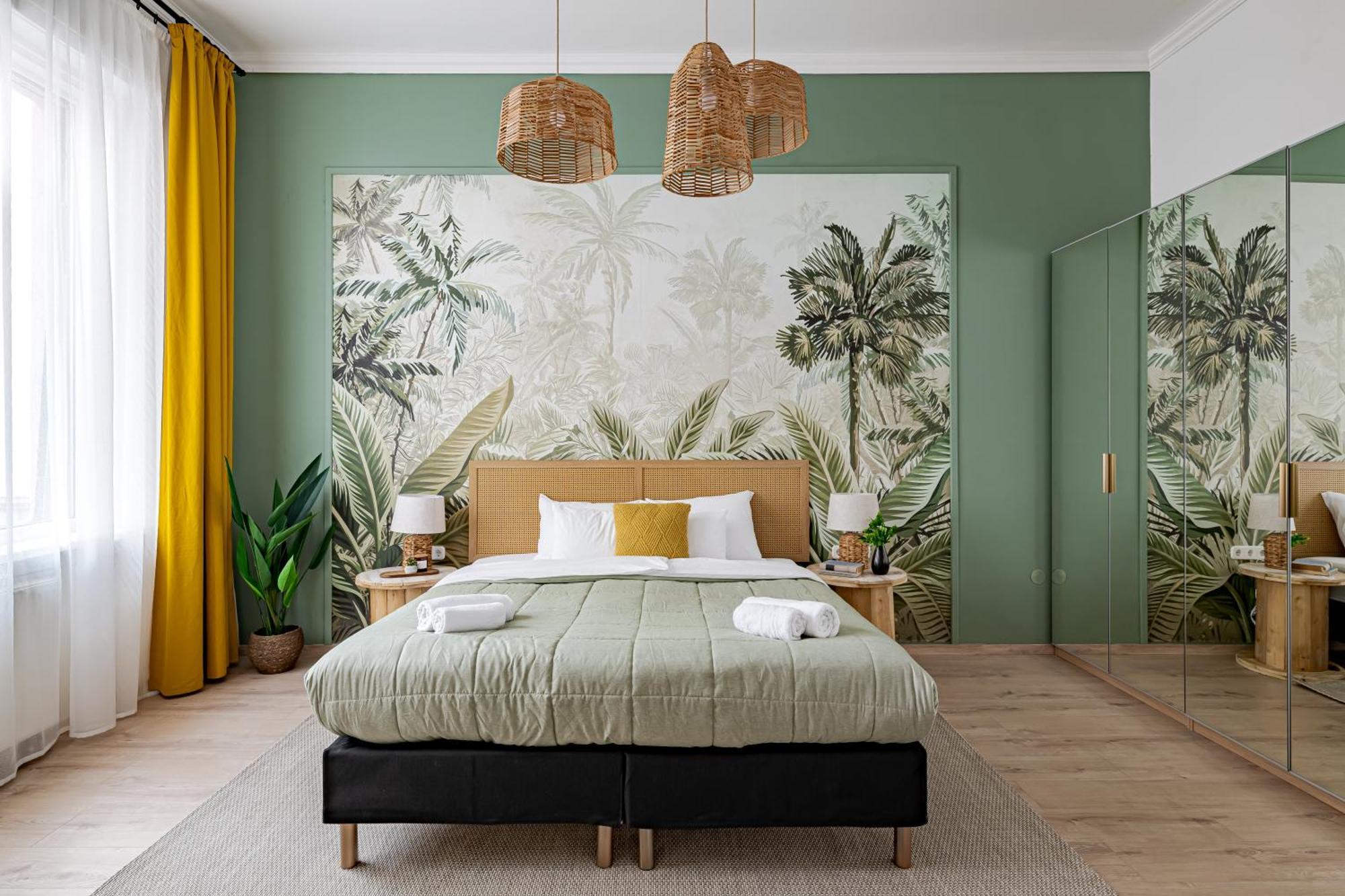 Jungle Aesthetics Downtown Apartman Aircon And Garage Parking Boedapest Buitenkant foto