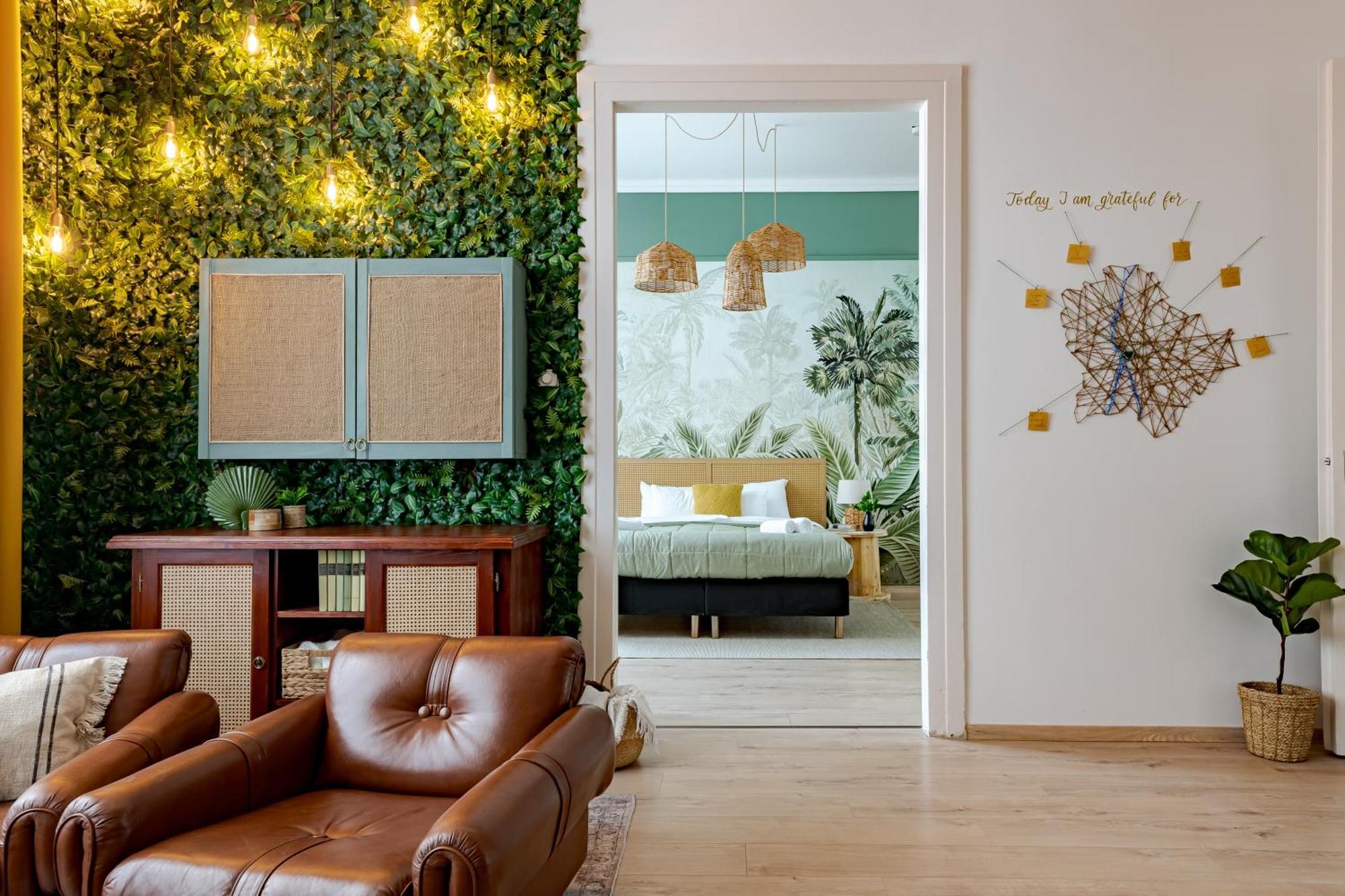 Jungle Aesthetics Downtown Apartman Aircon And Garage Parking Boedapest Buitenkant foto